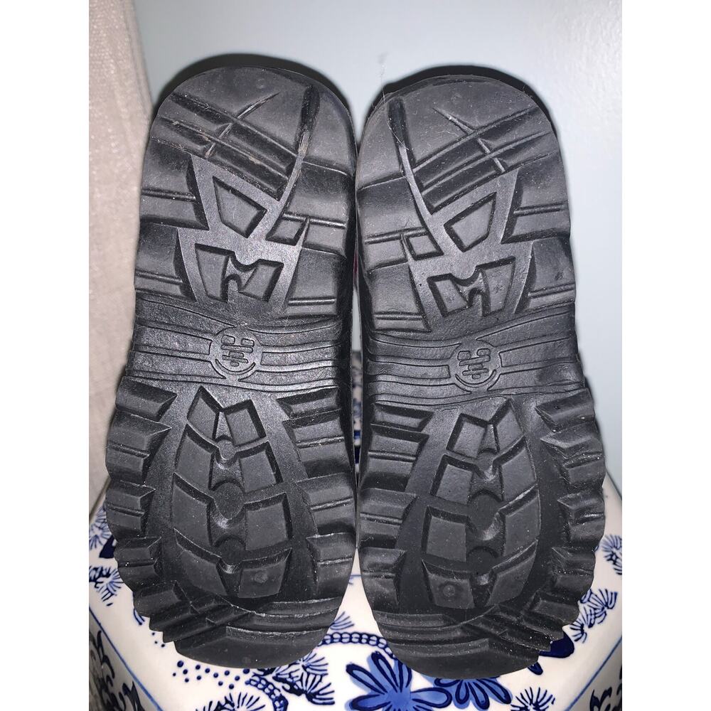 Kamik Pink Snow Boots Kaboom2 Insulated Warm Winter Pull On Girls 12 EUC - Picture 5 of 9